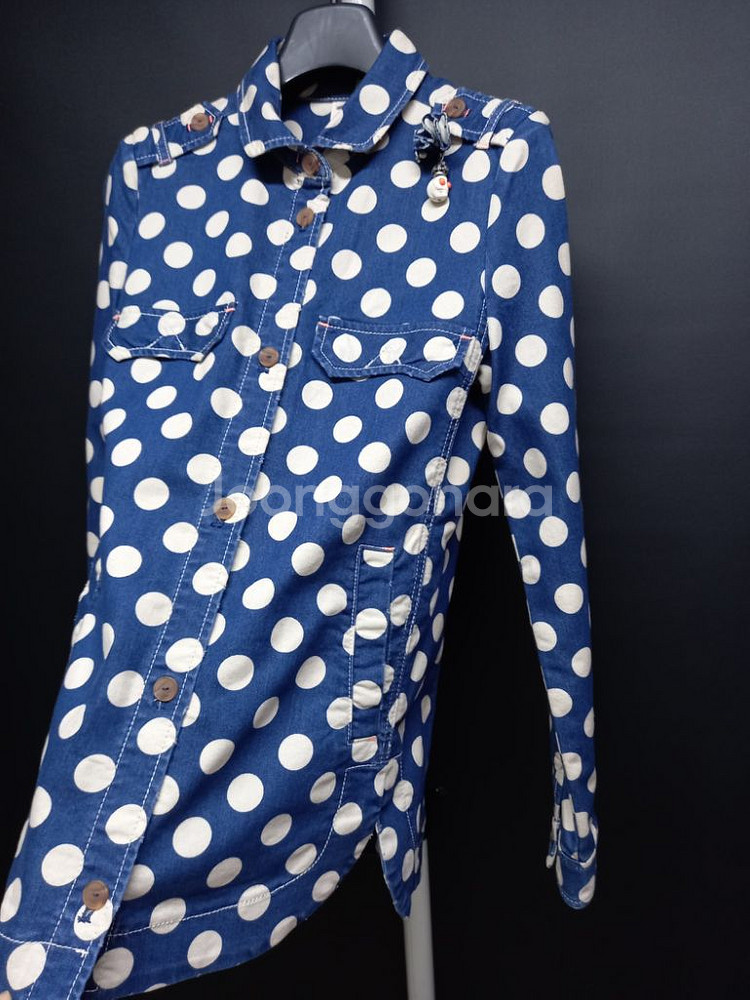 오즈세컨 춘추 데님 남방형 자켓 아우터 44--5