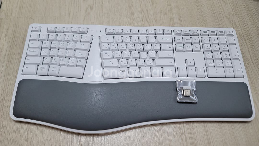아이노트 인체공학 무선키보드 NK808RB--1