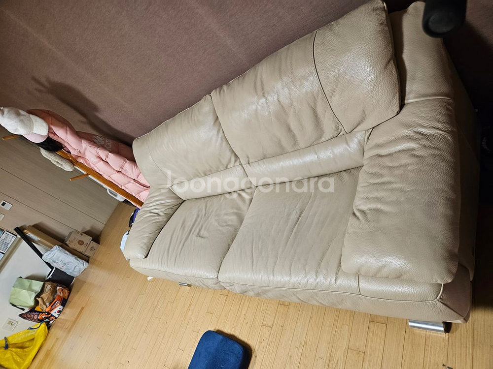 가죽소파(3~4인용) 팝니다 / 2.7만원--1