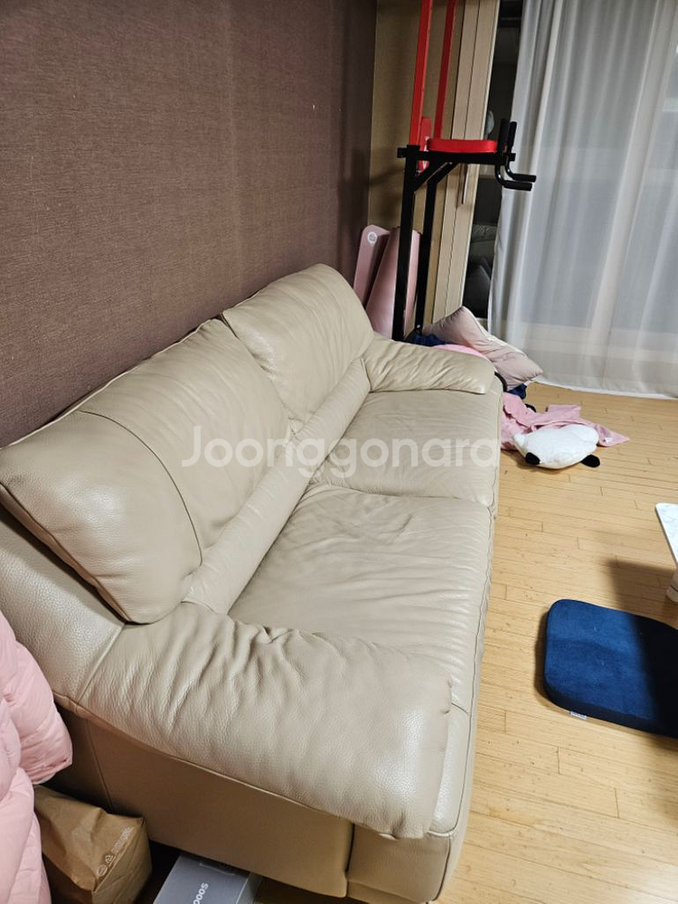 가죽소파(3~4인용) 팝니다 / 2.7만원--2