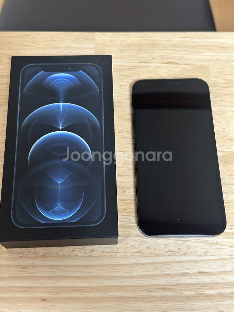 아이폰12프로 512GB 퍼시픽블루 풀박스--0