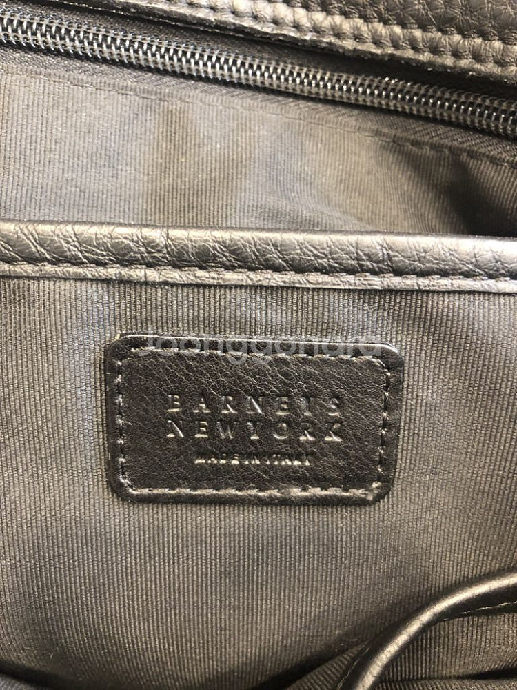 Barneys New York 가죽 크로스백 토트백--4