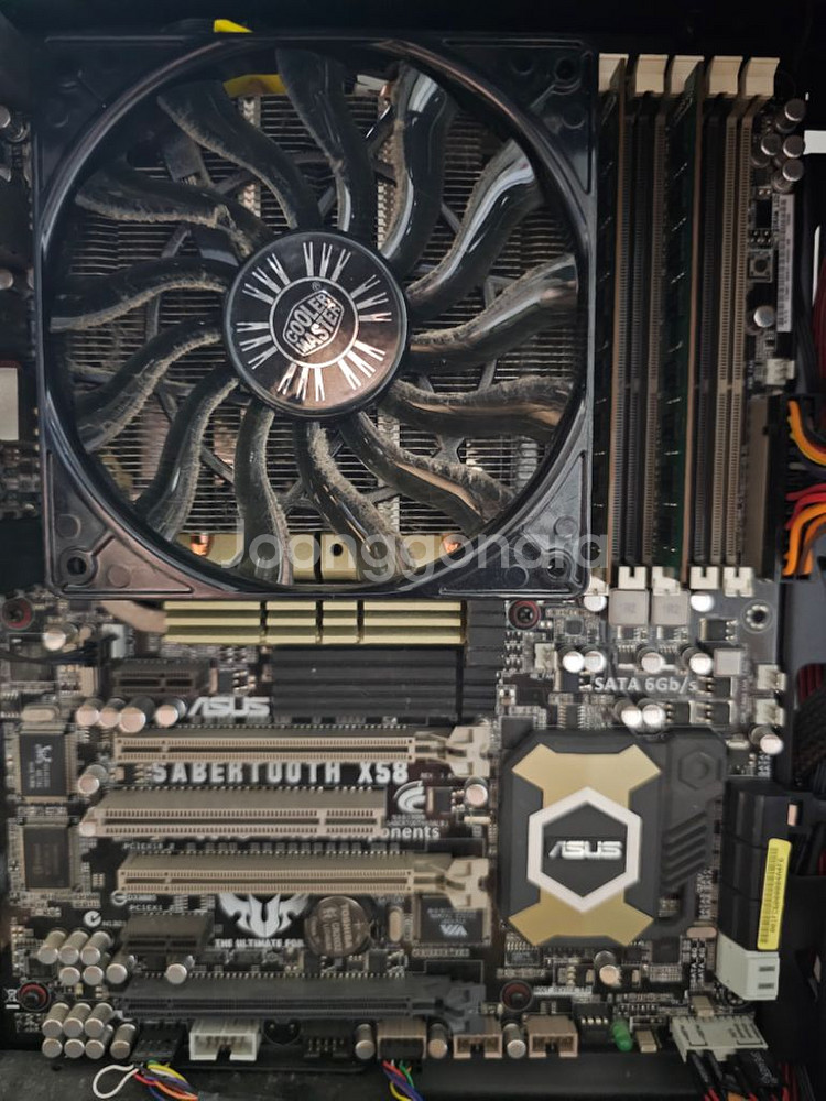 x58 세이버투스 메인보드 i7 950세트 판매합니다--0