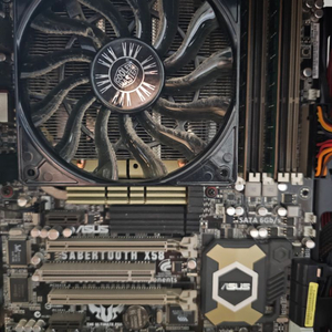 x58 세이버투스 메인보드 i7 950세트 판매합니다