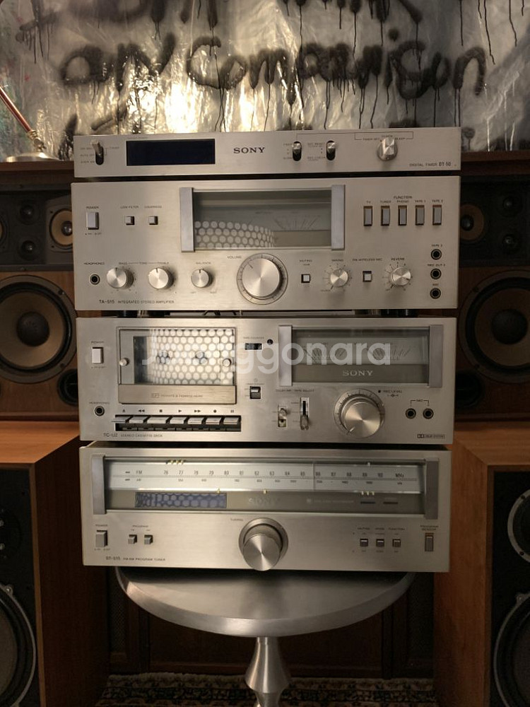 SONY - hi-fi 빈티지 오디오 풀세트--2