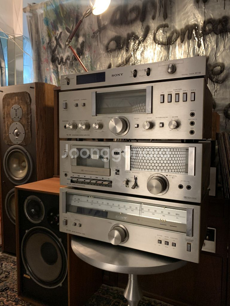 SONY - hi-fi 빈티지 오디오 풀세트--3