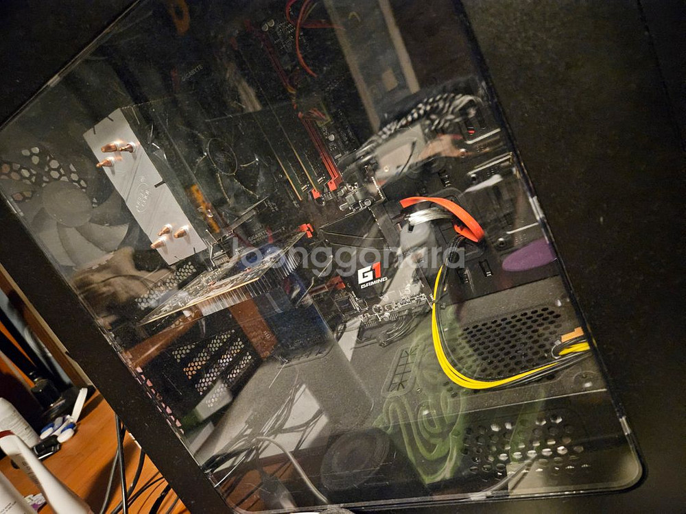 컴퓨터 본체 모니터 세트--0