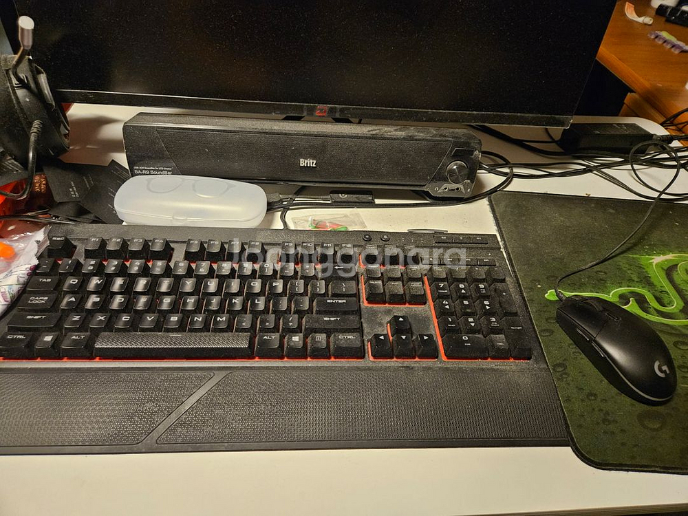 컴퓨터 본체 모니터 세트--2