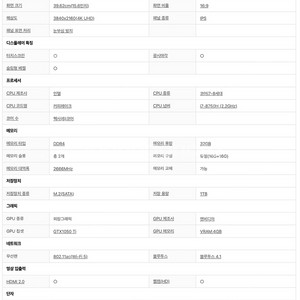 dell xps 9570 4k 32ram 부품용