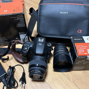 소니카메라 dslt a58 + dt35f1.8sam