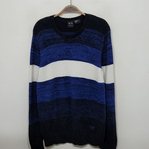 (M) 아르마니 니트 비스코스 메리노울 스웨터