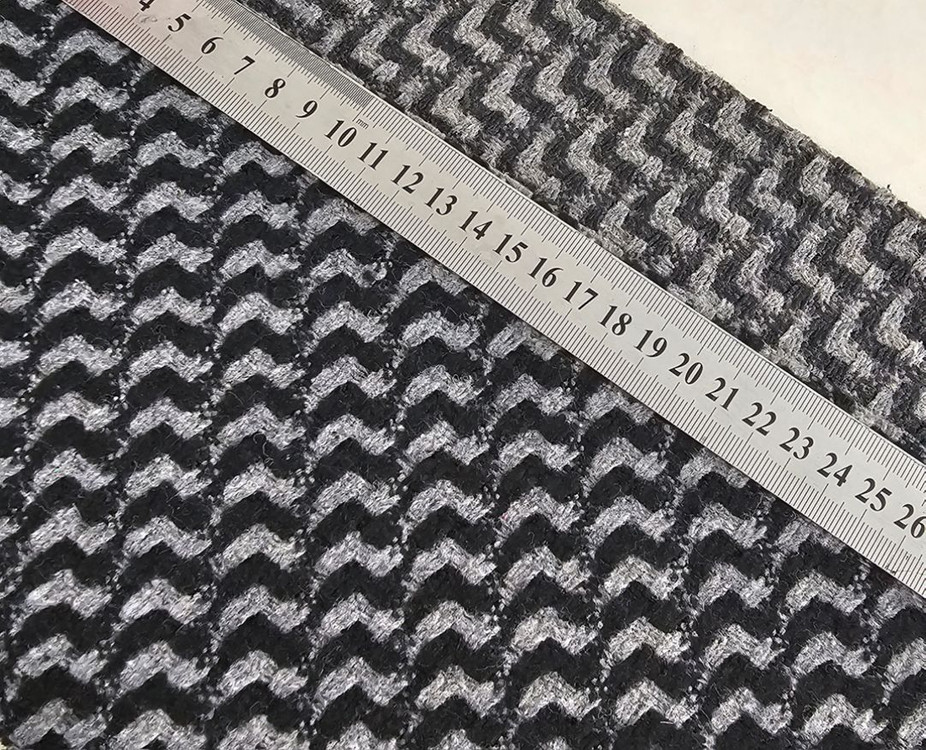 원단리본 물결무늬 블랙 10마 일괄--1