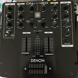 Denon Mixer DN X -120. 데논 믹서