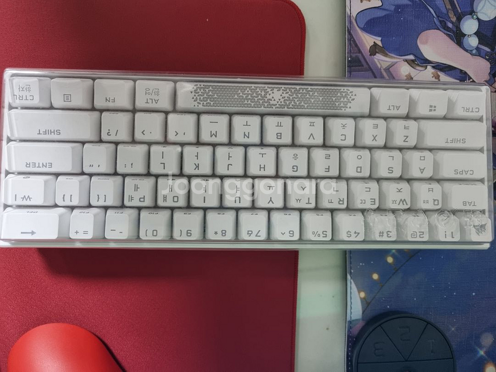 k65 rgb mini 화이트--0
