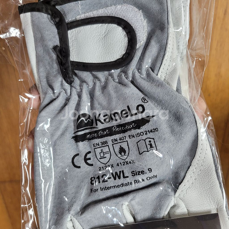 (새상품) 카멜로 812-WL 용접장갑 알곤장갑 5개--2