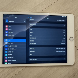 아이패드 미니 4 128G 골드