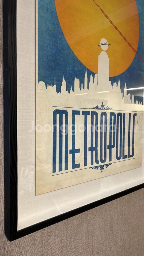 메트로폴리스 인테리어 액자--1