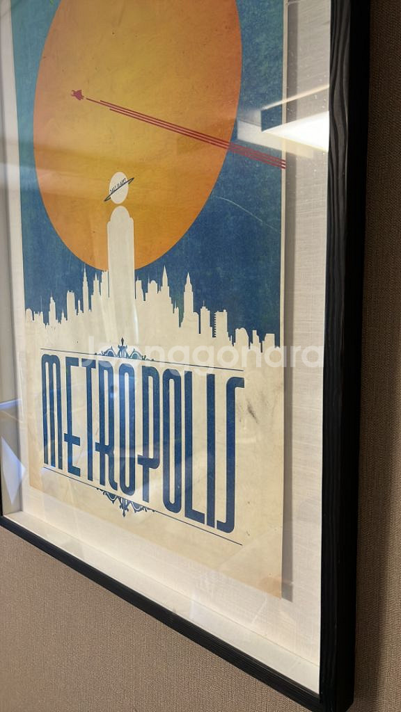 메트로폴리스 인테리어 액자--2