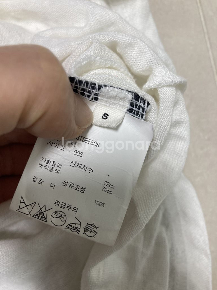 이자벨마랑 린넨티셔츠--2