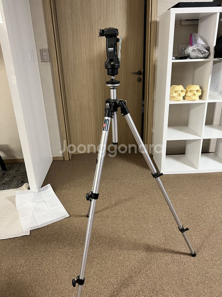 맨프로토 삼각대와 카메라 거치대--0