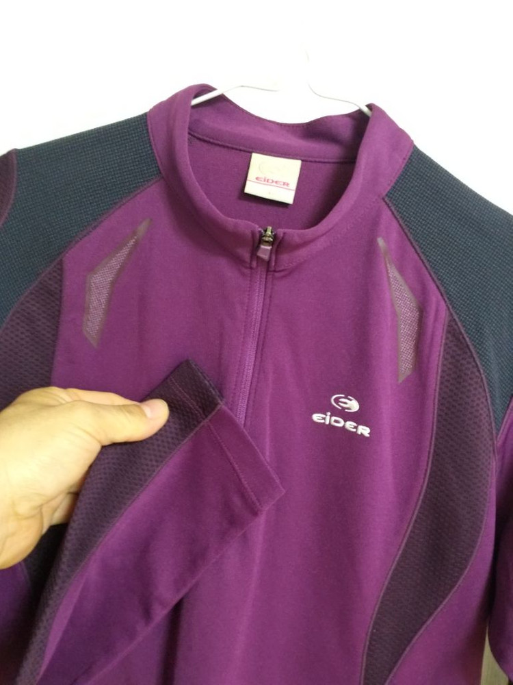 여성 아이더 봄.가을 간절기 등산티셔츠 (스판100) 이미지