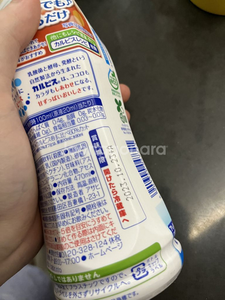 일본 칼피스 원액(이번주만 판매)--1