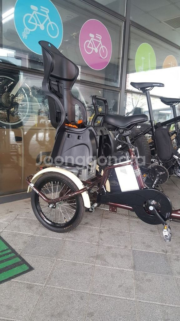 삼천리 삼륜전기자전거 E-로드스타 유아안장 OGK--2