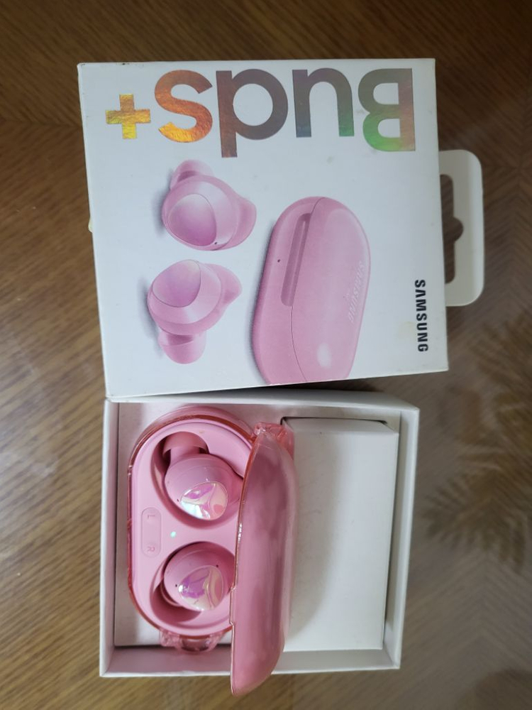버즈2+ 핑크 이어폰 판매ㅍㅍ--1