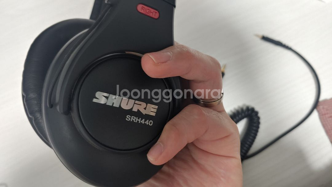 슈어 SRH-440 모니터링 헤드폰 판매--1