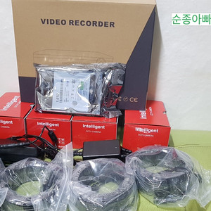 540만 화소 CCTV 녹화기 카메라 세트