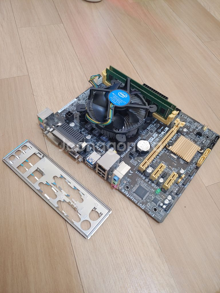 씨퓨 i3 4160 + 보드 H81M + 램 8기가--0