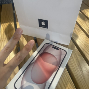 아이폰15 핑크 128기가 미개봉 새상품
