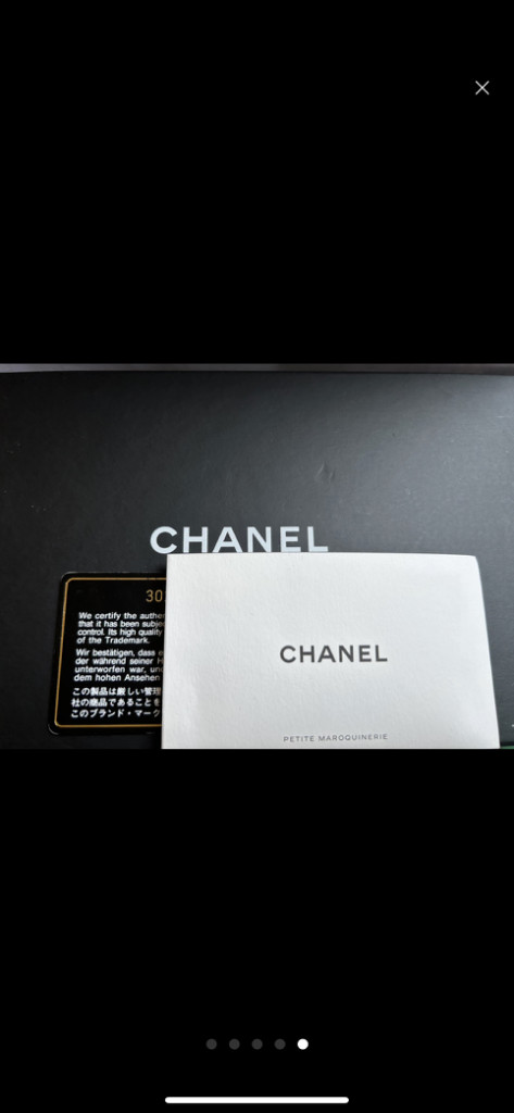 샤넬 스몰클러치 정품--4