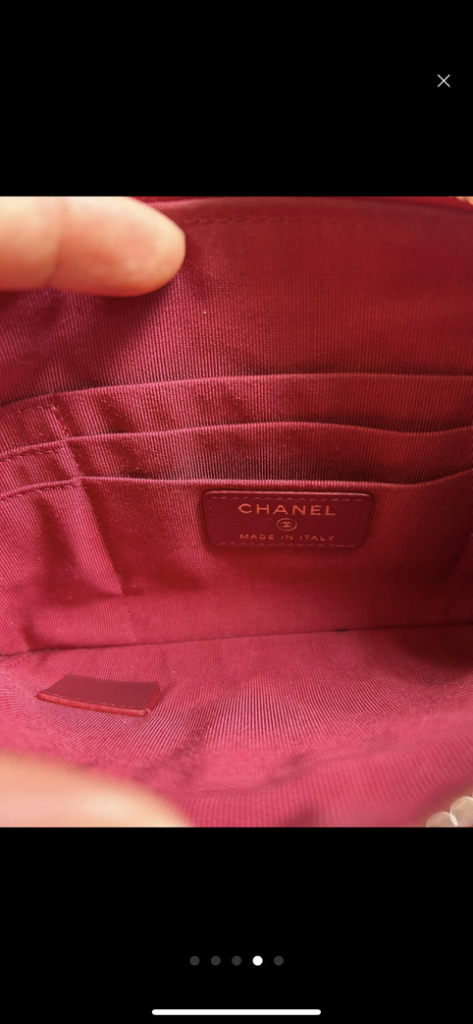 샤넬 스몰클러치 정품--3