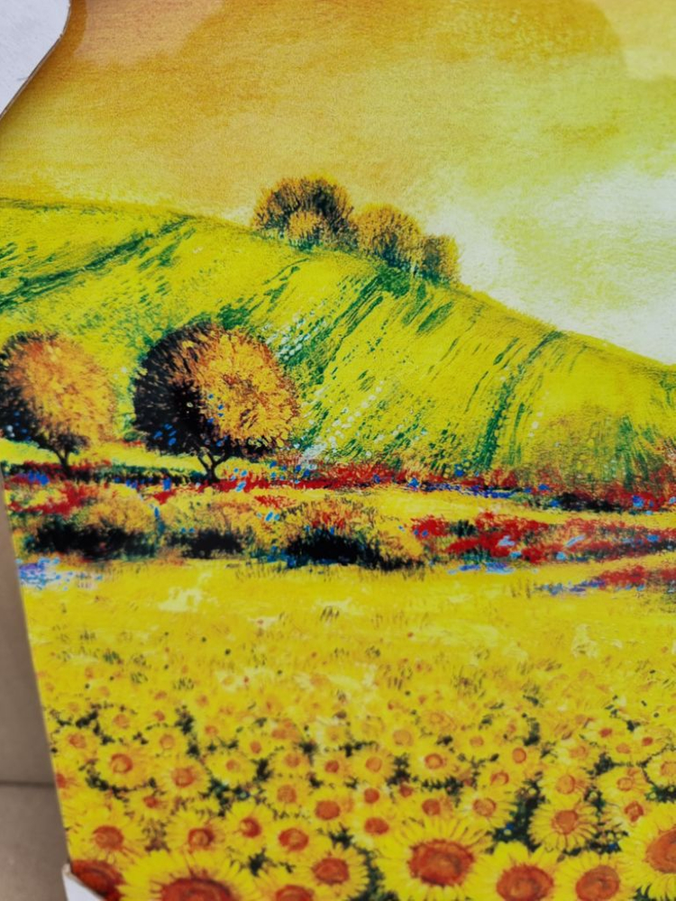 인테리어 장식 벽걸이 해바라기 그림액자--2