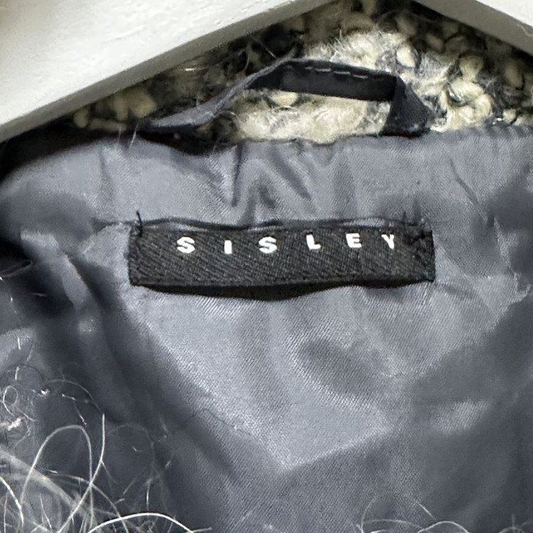 시슬리 모헤어 알파카 자켓--5