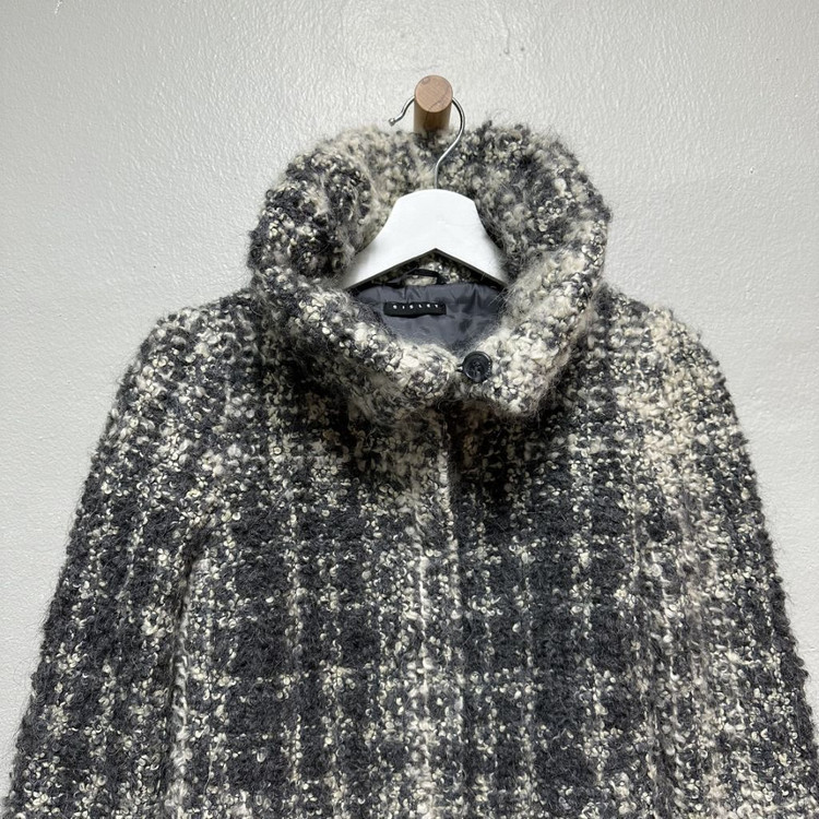 시슬리 모헤어 알파카 자켓--2