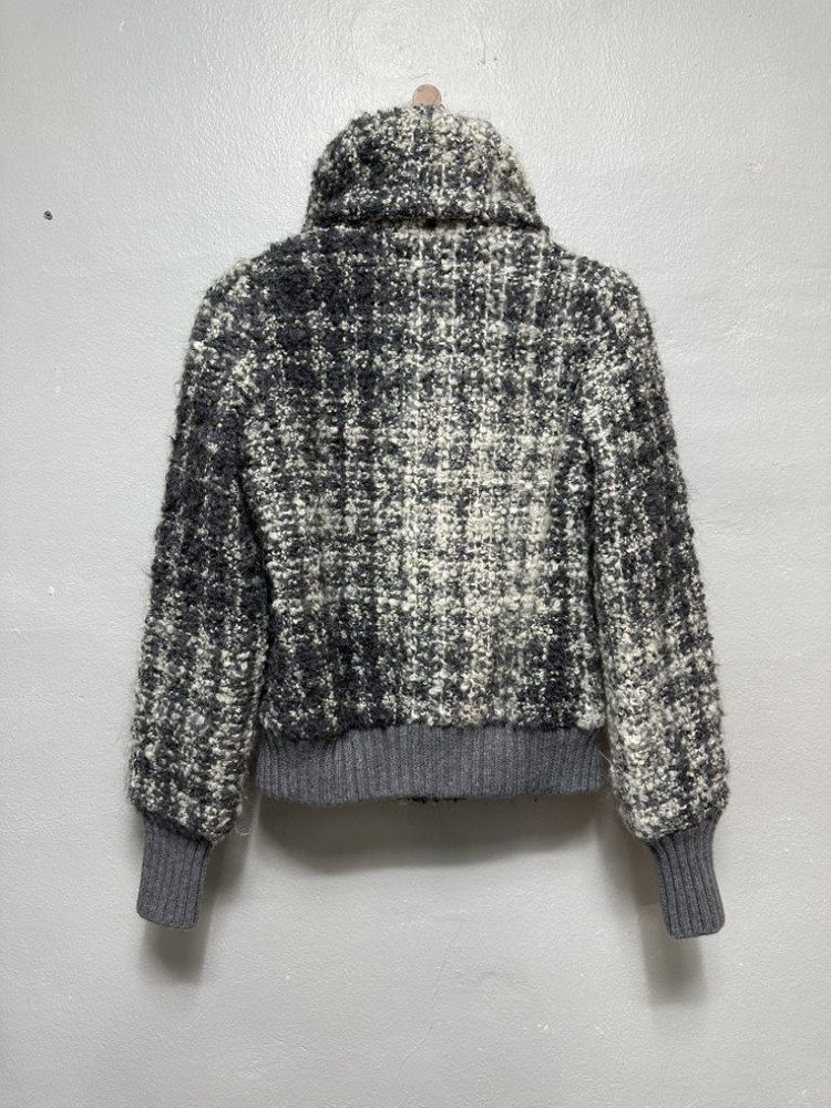 시슬리 모헤어 알파카 자켓--6