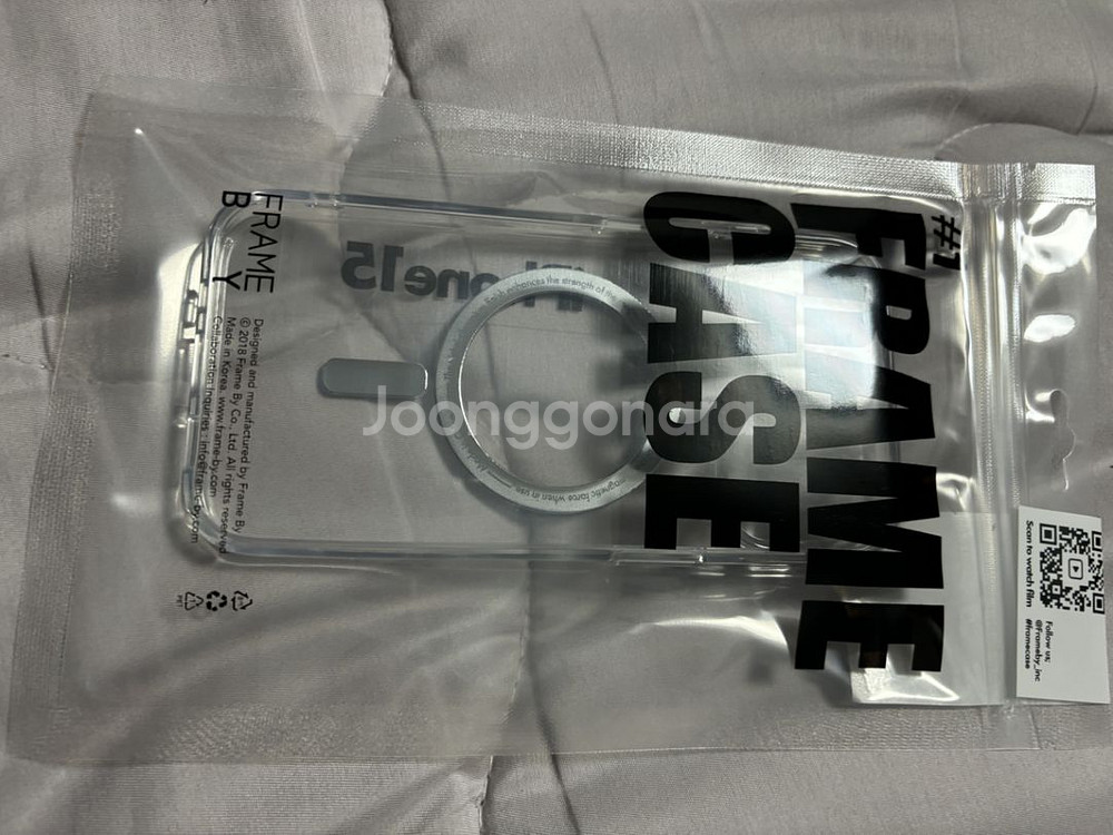 아이폰15 프레임바이 맥세이프 케이스 PCU/TP소재--1