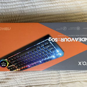 풀윤활 무접점 콕스 엔데버 50g RGB