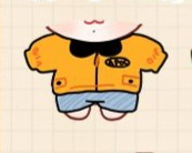10cm 20cm 인형옷 소품 앙스타 방탄 정국 꾹뚜기--2