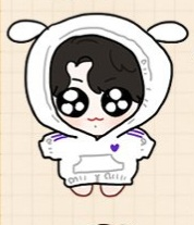 10cm 20cm 인형옷 소품 앙스타 방탄 정국 꾹뚜기--4
