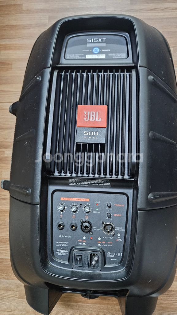 Jbl 515xt 액티브 스피커1조/소프트 케이스/스탠--1