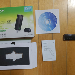 무선랜 usb 아답터 (tp-link)ac1300