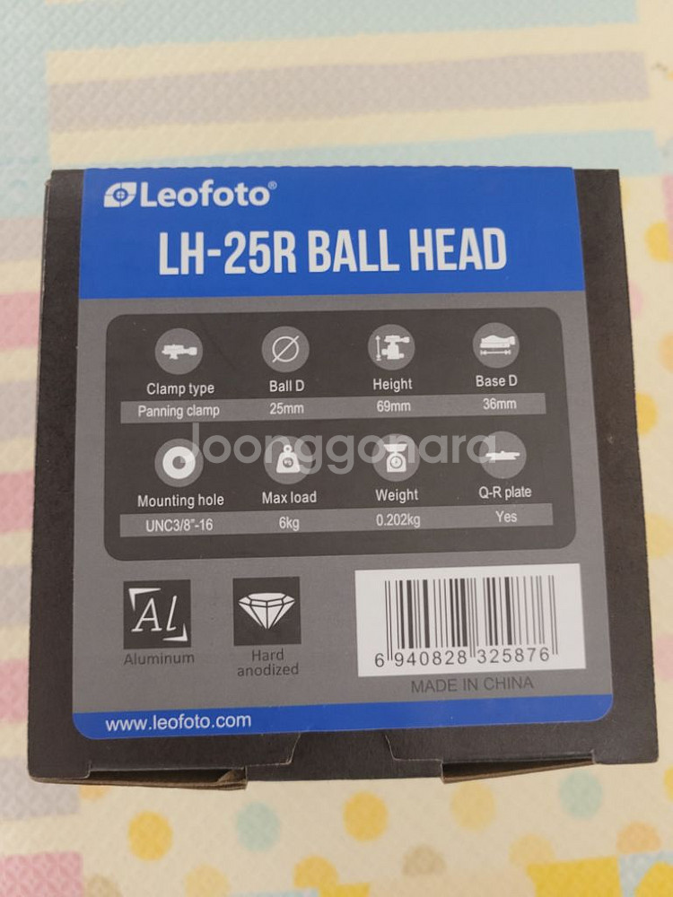 레오포토 LH-25R 볼헤드 파노라마 패닝 클램프--7
