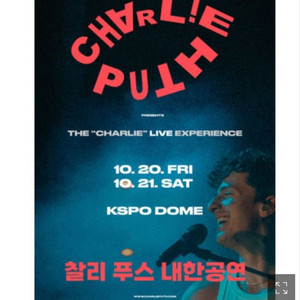 찰리푸스 내한공연 21일 7시 시야제한석