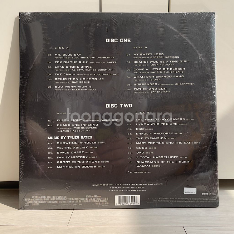 가디언즈 오브 갤럭시 1,2 LP 팝니다--3