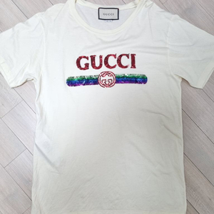 (정품) 구찌 GUCCI 빅로고 반팔 사이즈 90~95