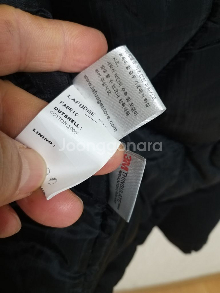 라퍼지스토어 블루종 패딩점퍼(새상품.오버핏105-110--6