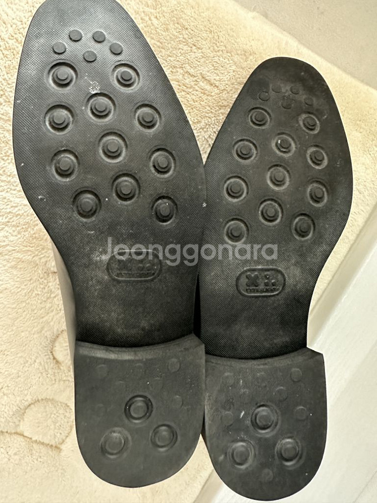 미소페 스트레이트 정장화 키높이6cm 260--2